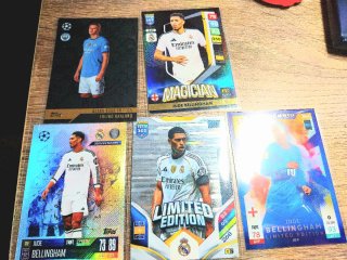 Lote 4 Cartas Jude Bellingham + 1 Regalo