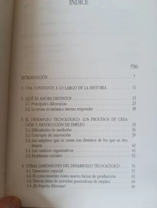 P. Sánchez, Efectos des. tecnológico y empleo.