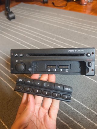 Auto-rádio VDO CDR 500 Opel Original