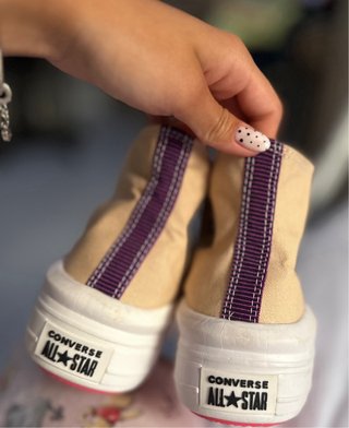 Converse All Star Beige Nuevas Talla [Talla]