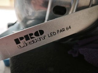 Luz LED discoteca colores