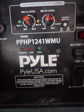 Altavoz Pyle Pro Negro