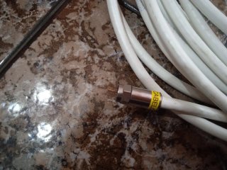 Cable de Antena Blanco