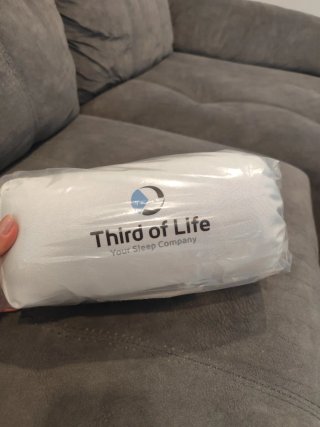Almohada Cervical Viaje Third of Life Gris