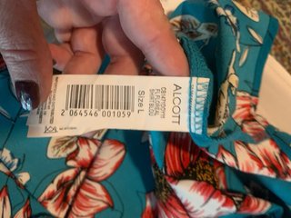 Top donna fantasia floreale