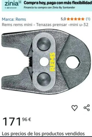 MORDAZA REMS MINI MULTICAPA 32 U