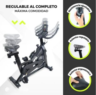 Bicicleta Spinning Negra
