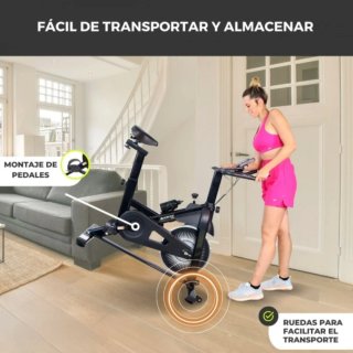 Bicicleta Spinning Negra