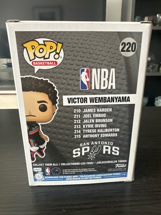 Funko Pop Victor Wembanyama #220 NBA