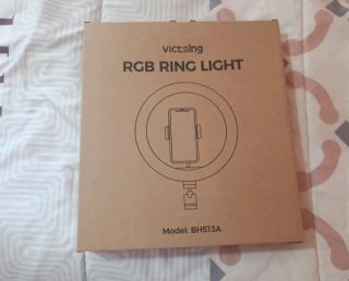 Aro de luz LED con control remoto
