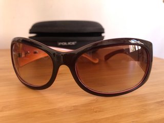 Occhiali da sole Police marroni
