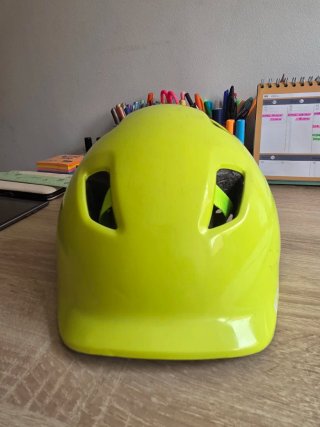 Casco de bicicleta B'TWIN (color amarillo)