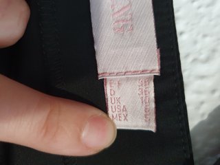 Falda larga negra de fiesta