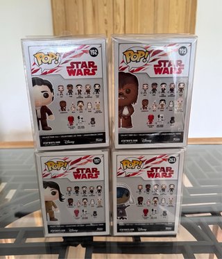 Lote 4 Funko Pop Star Wars