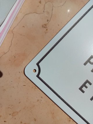 Decorazione da appendere in metallo karma