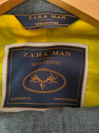 Traje Zara Gris Hombre