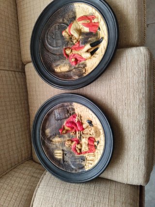 Platos de cerámica decorativos