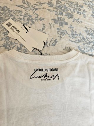 Camiseta Peter Lindbergh Zara Talla M