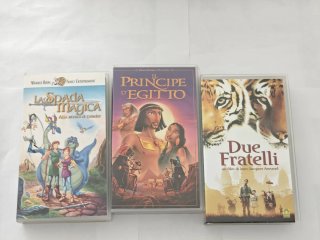 La Spada Magica & Il Principe d'Egitto VHS