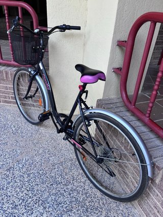 Bicicleta Paseo Fairway Negra