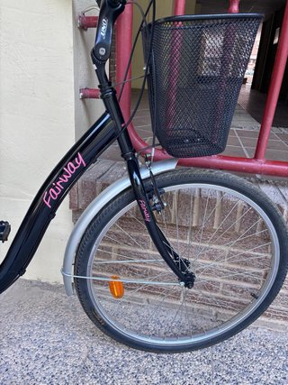Bicicleta Paseo Fairway Negra