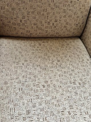Sillón,m reclinable tela y madera.