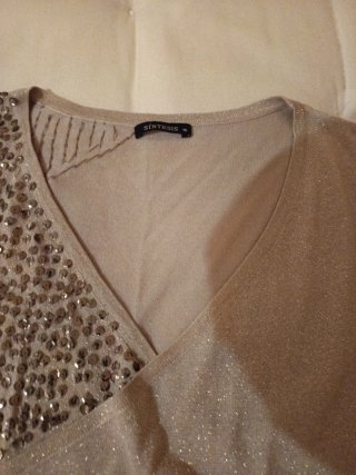 Jersey Sitesis T38 Escote V Lentejuelas