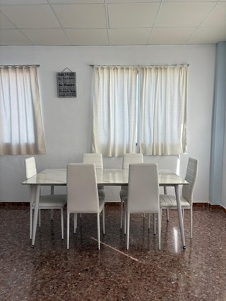 Mesa de comedor con sillas - envio gratis