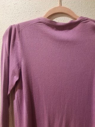 Chaqueta de punto Easy Wear rosa talla XL