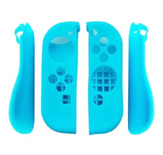 Custodia in silicone blu per Nintendo Switch