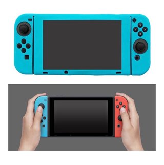 Custodia in silicone blu per Nintendo Switch