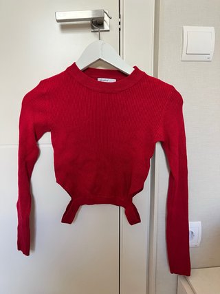 Jersey rojo de punto
