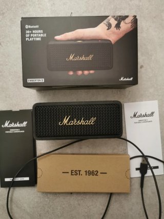 Altavoz Marshall Emberton II Negro