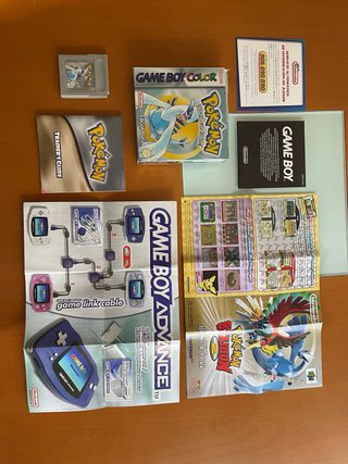 Pokémon Plata Game Boy Color Nintendo