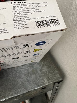 Hamaca de agua Crivit a estrenar