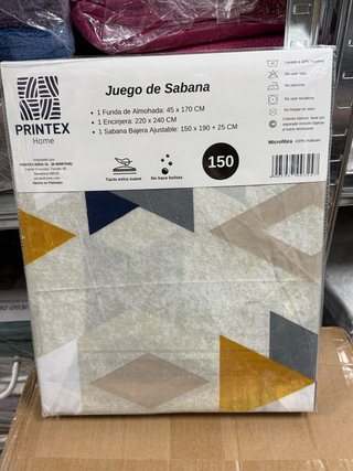 Juego Sábanas Microfibra 3 Piezas