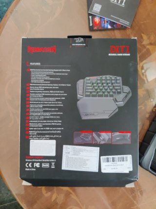 Teclado Gaming Redragon DITI K585 RGB