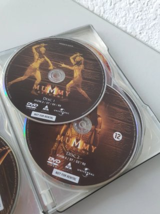 Edición Coleccionista The Mummy Trilogía DVD