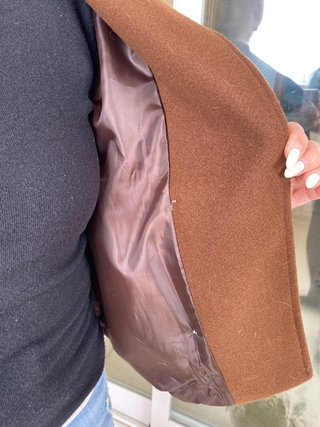 Chaquetón paño mujer ancho