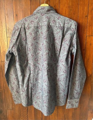 Camicia Blu Studio Uomo Fantasia Taglia M