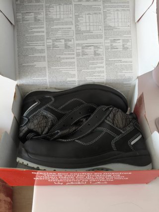 Calzado de seguridad unisex negro