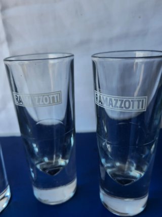 Tris di Bicchieri Ramazzotti Vintage in Vetro