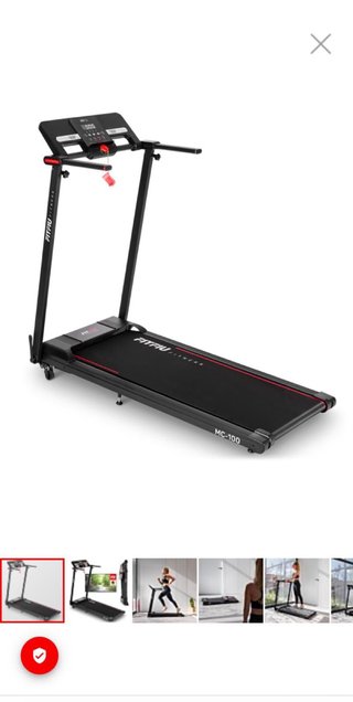 Cinta correr plegable