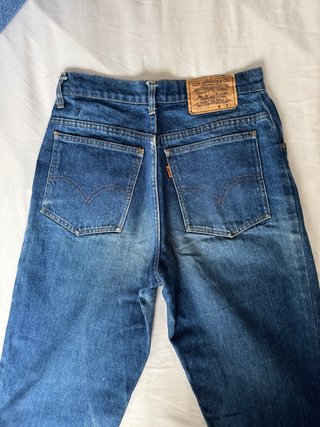 Levi's tiro alto mujer súper largo