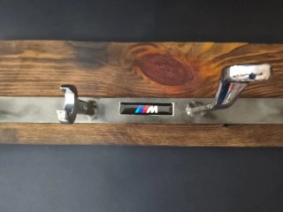 Appendiabiti legno e metallo