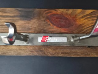 Appendiabiti legno e metallo