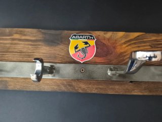 Appendiabiti legno e metallo