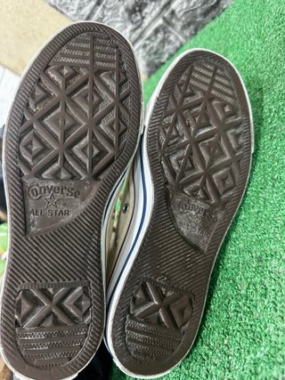 Converse Beige/Bianco Tg 36.5