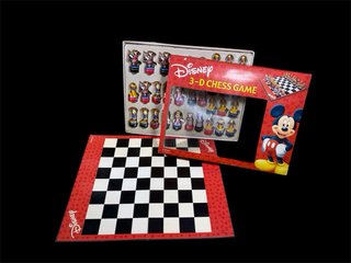 Scacchi & Scacchiera Walt Disney Topolino ecc.