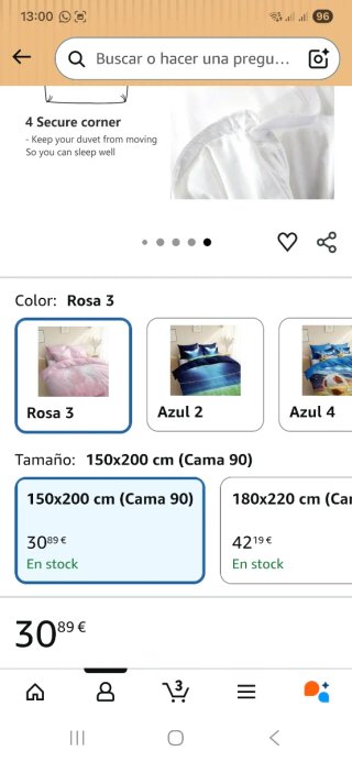 Funda nórdica infantil fútbol rosa